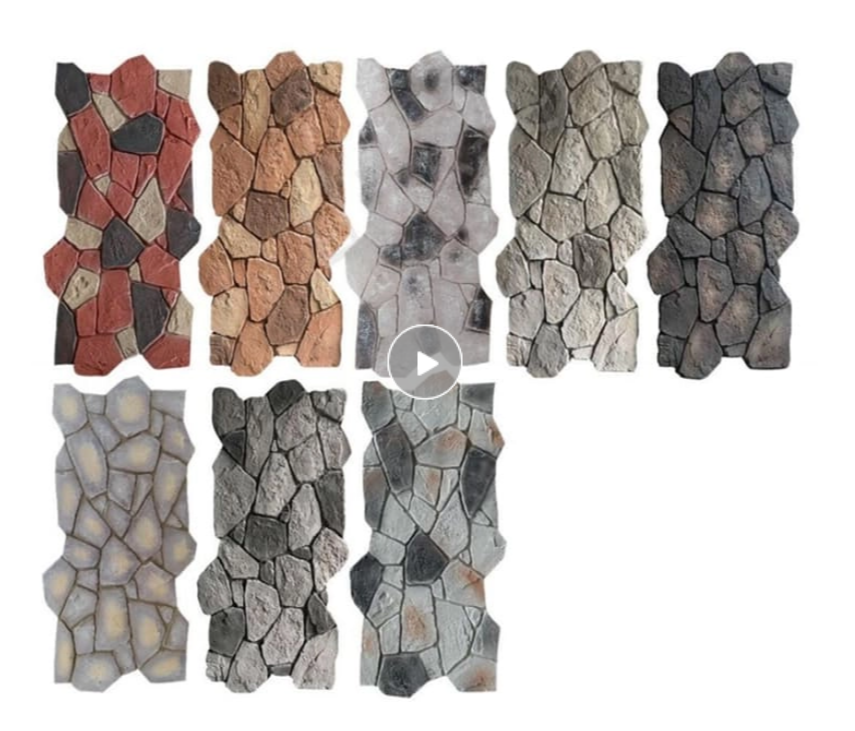 Faux Stone PU Stone Panel for Exterior Facades