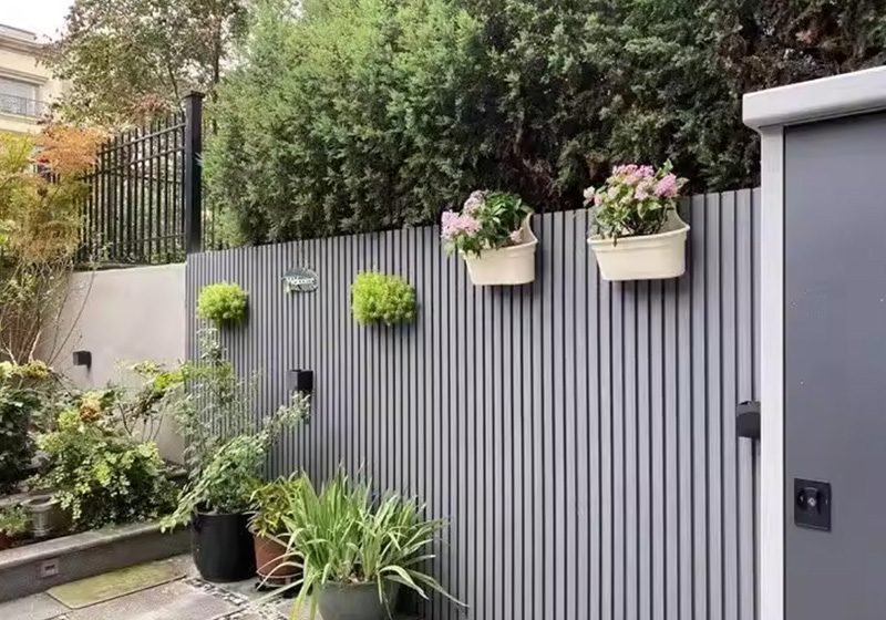 wpc fluted wall panel