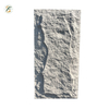 1200x600mm 3D Design PU Cultural Stone Plastic Simulated Stone Panel for Wall Decoration