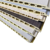 8*400mm V Groove Bamboo Fiber Integrated Wall Panels PVC Wall Panels for Hotel
