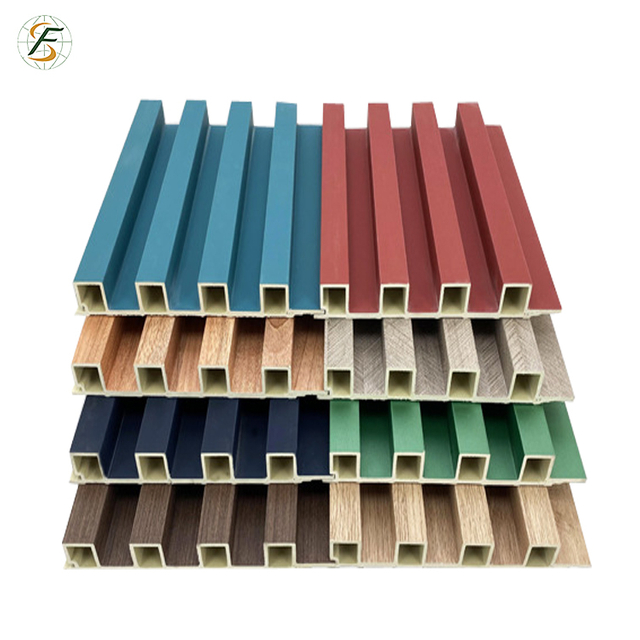 Hot Sale Eco-friendly Modern WPC Composite Wall Panels Grid PVC Wall Panel for Bedroom
