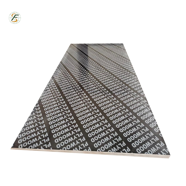 12/15/18mm 4'x8' Logo Custimzed Durable Marine Grade Black Film Faced Shuttering Plywood