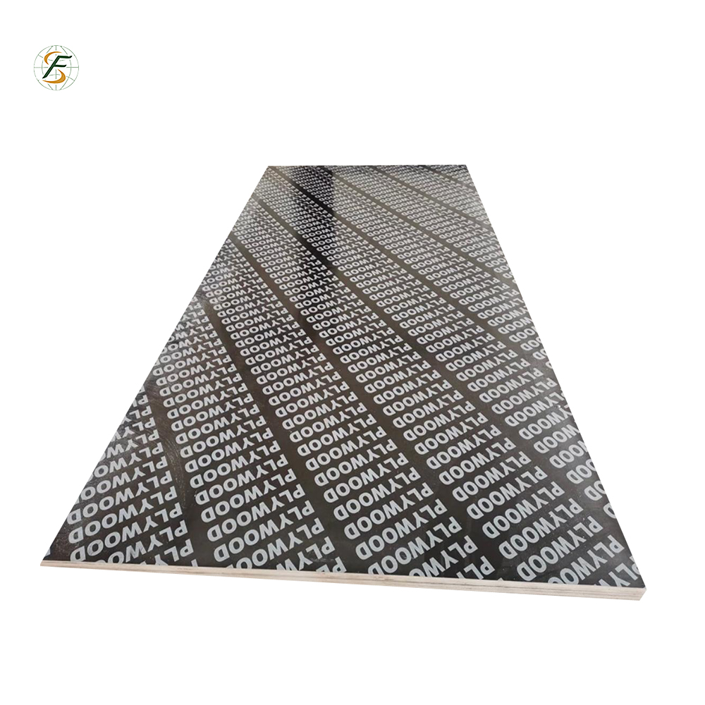 12/15/18mm 4'x8' Logo Custimzed Durable Marine Grade Black Film Faced Shuttering Plywood