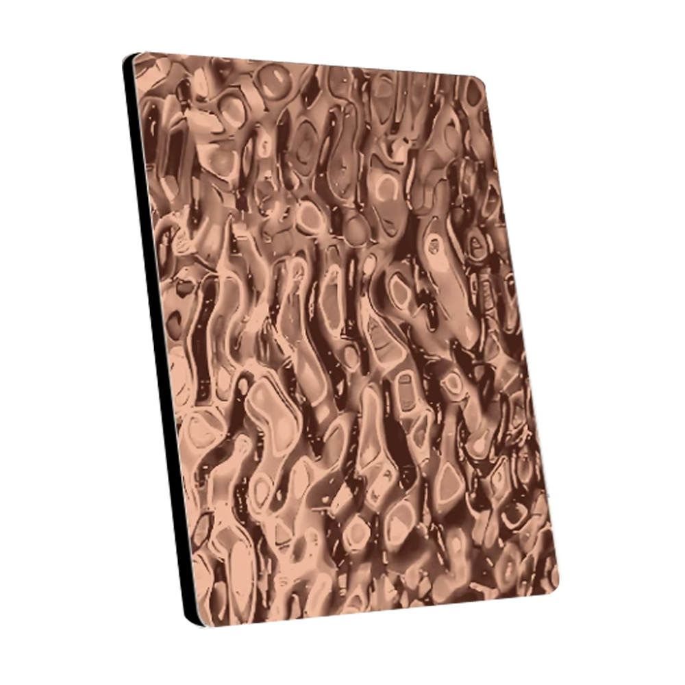 5mm/8mm Modern 3D Design PET /PVC Wall Panel Ripple Decorative Wall Panel for Hotel Ceiling