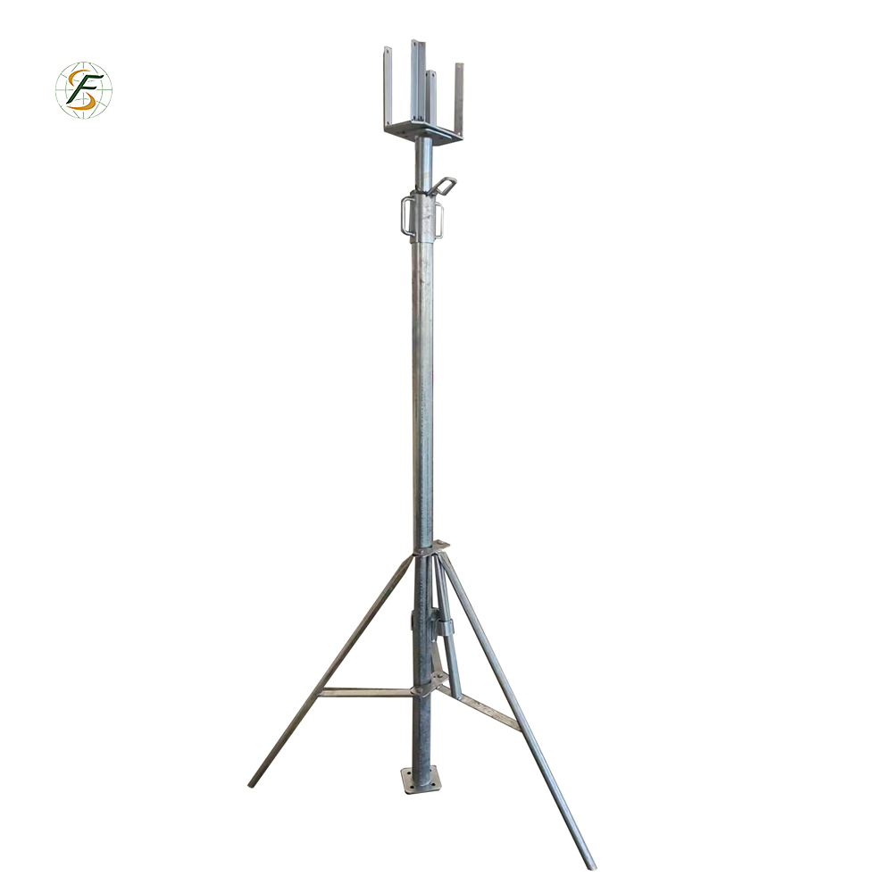  Formwork Support Steel Shoring Adjustable Steel Props with Forkhead And Tripod