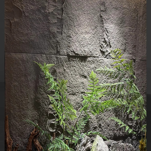 Exterior And Interior Decorative Material PU Stone Wall Cladding Panel 