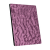 DIY PET Coated PVC Wall Panel Water Ripple Decoration Bamboo Wood Veneer Board for Bathroom