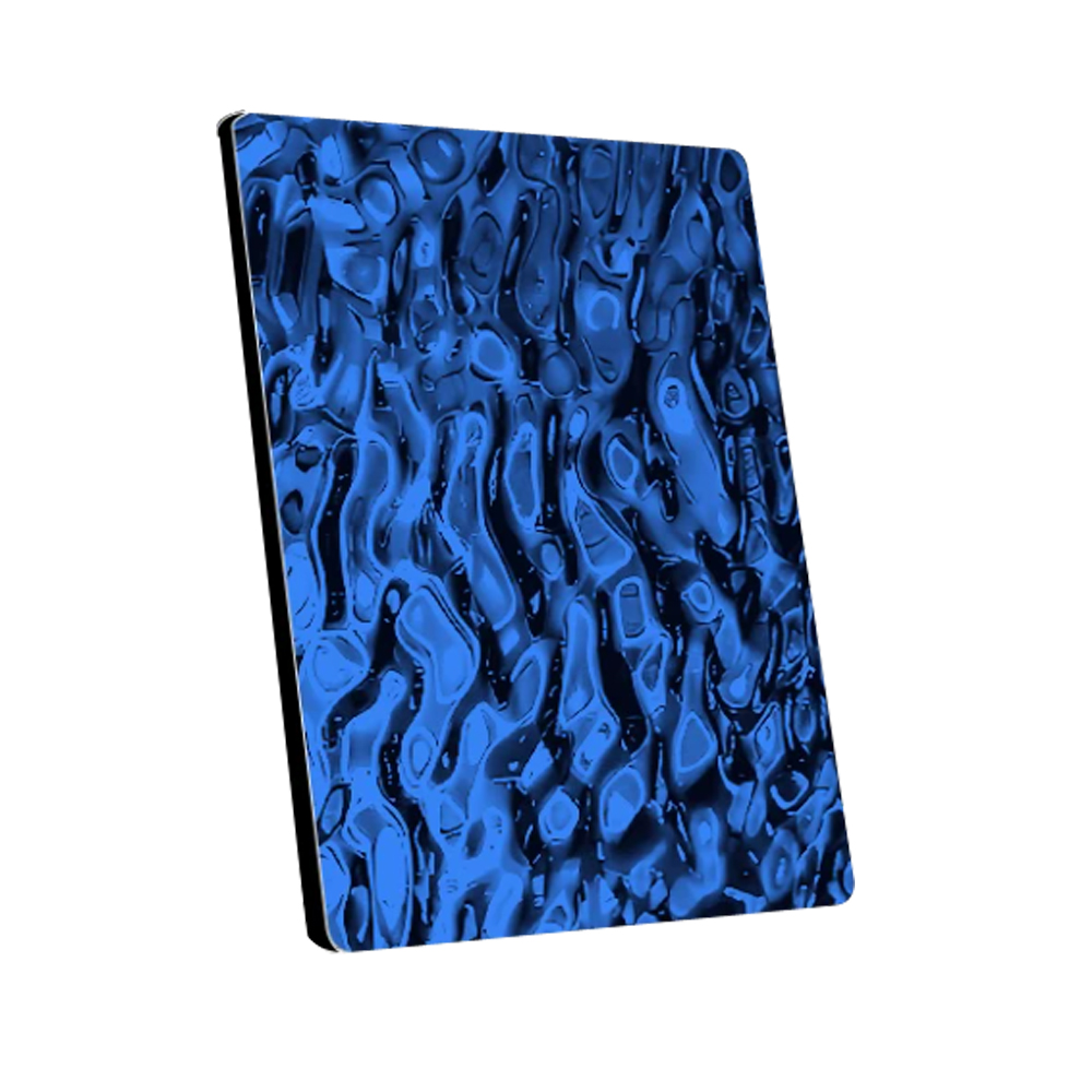 5mm/8mm Modern 3D Design PET /PVC Wall Panel Ripple Decorative Wall Panel for Hotel Ceiling