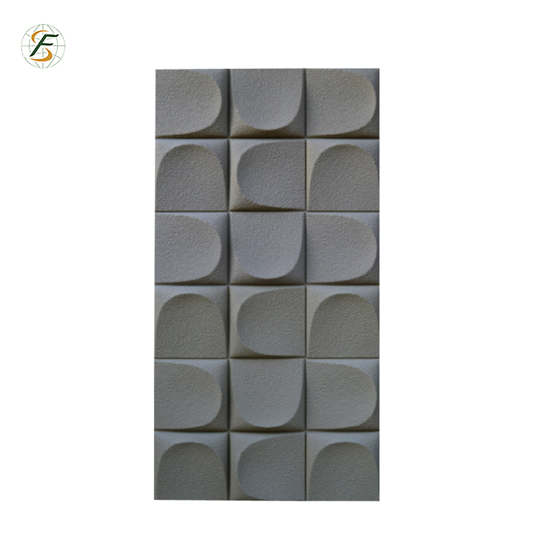 1200x600mm 3D Design PU Cultural Stone Plastic Simulated Stone Panel for Wall Decoration