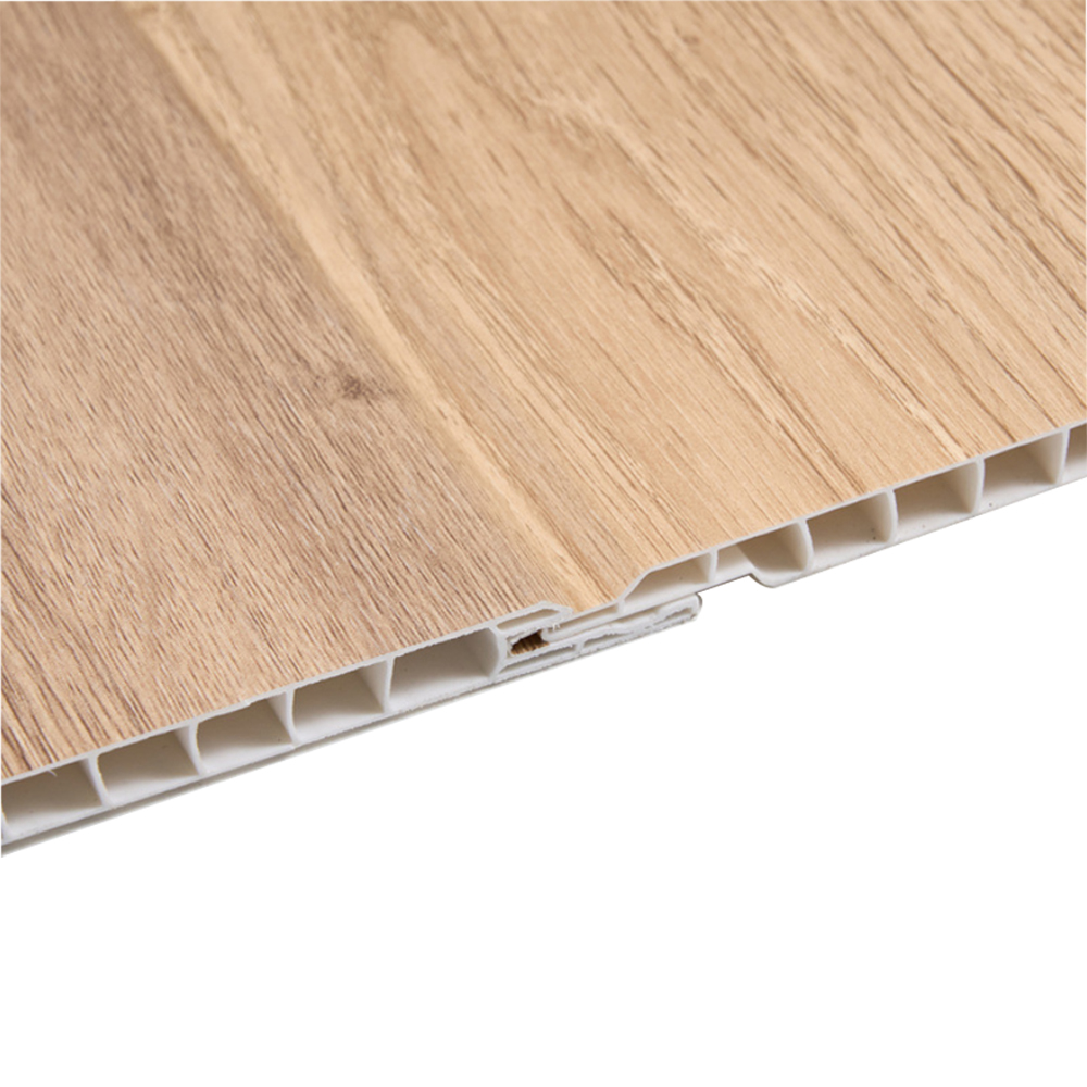8mm Waterproof Long Strip Shape Integrated PVC Ceiling Panels For Bathroom 