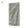 1200x600mm 3D Design PU Cultural Stone Plastic Simulated Stone Panel for Wall Decoration